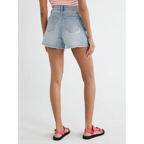 Time And TRU Denim Blue Women's Shorts Size 20 - Picture 9 of 9